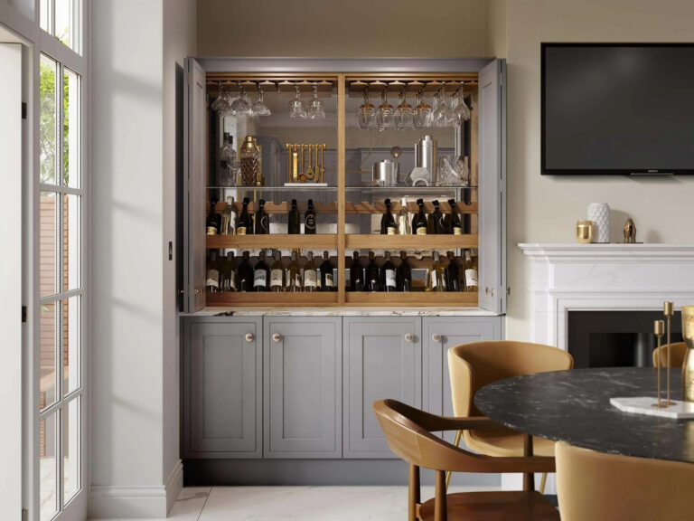 ellesmere dust grey fitted bar media units uform